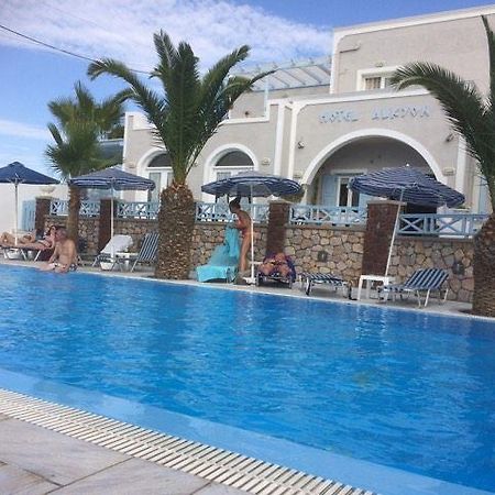 Alkyon Hotel Kamari  Ngoại thất bức ảnh