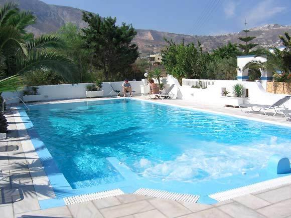 Alkyon Hotel Kamari  Ngoại thất bức ảnh