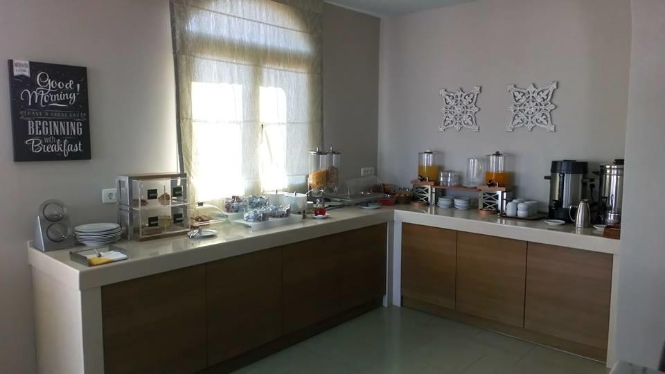 Alkyon Hotel Kamari  Ngoại thất bức ảnh